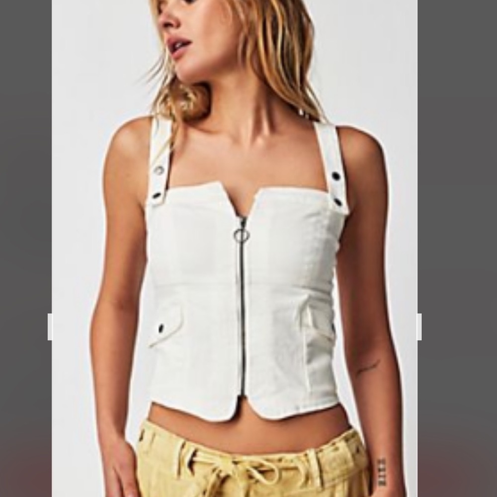 NWT Free People Talk Sporty to Me Top